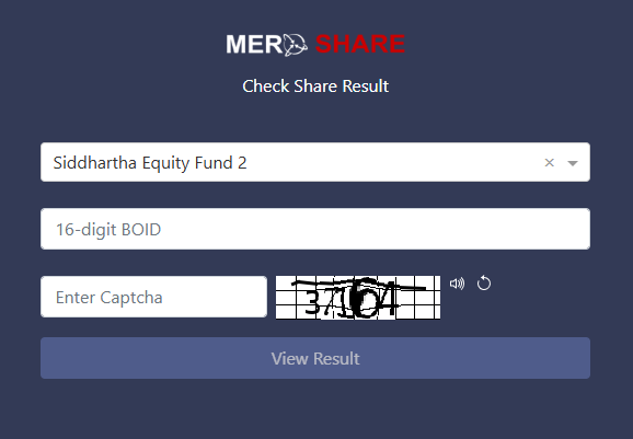 Check IPO Result Online
